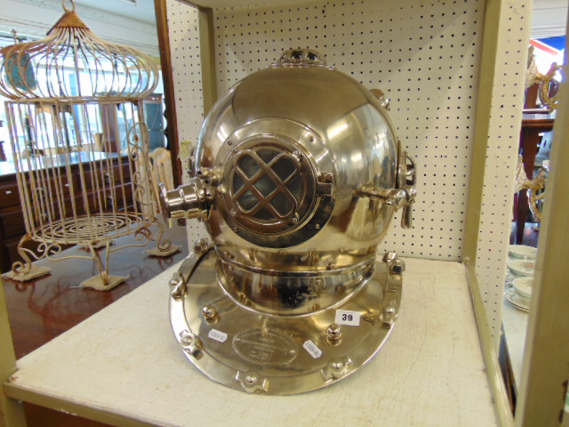 A Divers helmet