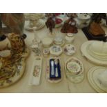 A qty of assorted china inc. Aynsley etc.