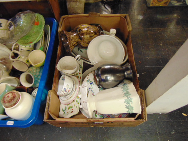 A qty of Royal Worcester, Evesham, Port Merion, Ainsley, Minton etc.