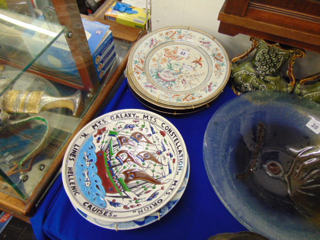 A collection of cabinet plates - Image 2 of 3