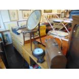 A qty of assorted items; inc. Bentwood chair etc.