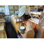 A qty of assorted items; inc. Bentwood chair etc.