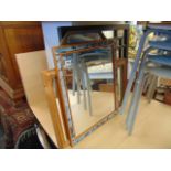 Seven assorted mirrors