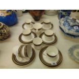 A Royal Doulton Cadenza coffee set