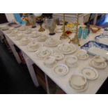 A part Royal Doulton Fairfield tea/ dinner set