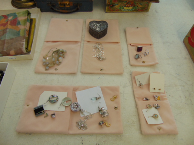 A qty of Lola Rose jewellery, mostly silver, some with semi precious stones,