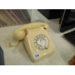 A vintage telephone