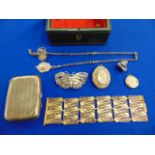 An assortment of Silver odds, some hallmarked, early pieces etc.