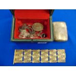 An assortment of Silver odds, some hallmarked, early pieces etc.