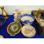 A qty of pottery ware etc.