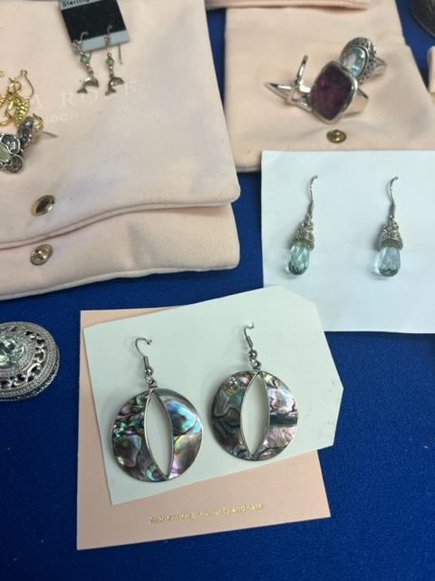 A qty of Lola Rose jewellery, mostly silver, some with semi precious stones, - Image 6 of 8