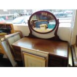 A Mahogany dressing table