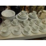 60 pieces of dinnerware,