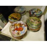 A qty of cabinet plates,