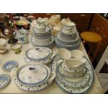 A Royal Doulton Cambridge part dinner set