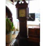 An Oak cased Grandfather clock a.