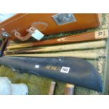 A Pool cue in case