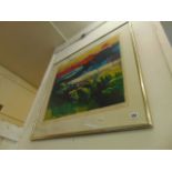 A framed and glazed limited edition print