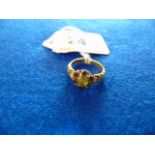 A fully hallmarked Victorian ring,