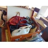 Six designer handbags; Mappin and Webb, Todds shoes, Francesco Biasia handbag,