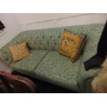 A Chesterfield sofa