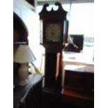 An Oak cased Grandfather clock a.
