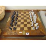 An Oriental Chess set and board