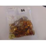 A large qty of Citrines