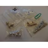 A qty of bead earrings,