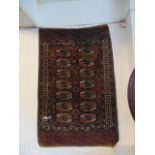 A Persian rug, 154 x 100cm