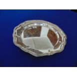 A Silver 835 circular tray,