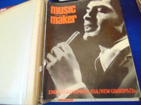 A qty of music maker magazines by Jack Hutton
