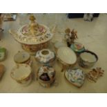 A qty of small china items inc.