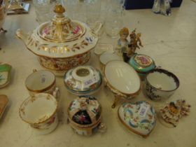 A qty of small china items inc.