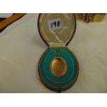 A 15ct Gold and Pearl locket