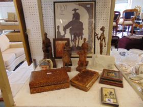 A qty of Dow Quixote related items