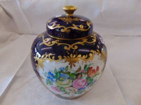 A good quality Limoges lidded vase