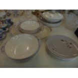 A Royal Doulton part dinner set,