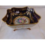A good quality Limoges Ormulu mounted dish