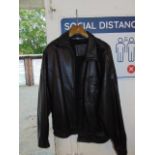A black leather jacket,