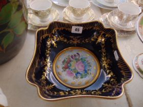 A good quality Limoges Ormulu mounted dish