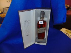 Johnnie Walker Whisky, boxed, Platinum 18 year old,