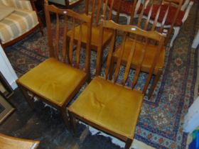 Four Stag chairs