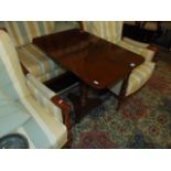 A Mahogany tilt top table