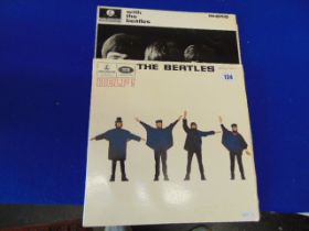 The Beatles LP Help and the Beatles- with the Beatles LP 1963