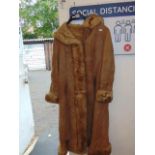 A Sheepskin long coat