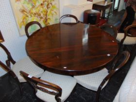 A 19th century Rosewood breakfast table