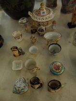 A small qty of assorted china inc.