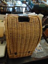 A fitted picnic basket