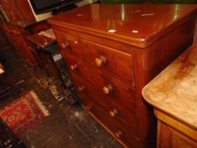 A 19th century Mahogany chest of drawers